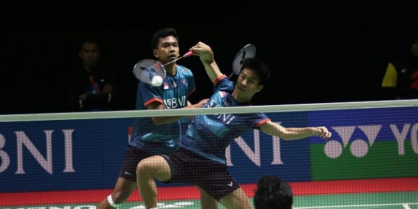 BNI Indonesia Masters 2023, Teges/Cristopher dan Sabar/Reza Kompak ke 16 Besar