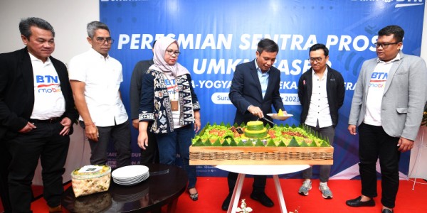 Fokus UMKM, Bank BTN Resmikan Sentra Proses UMKM