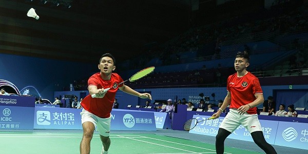 Fajar/Rian Tumbang di Perempat Final Asian Games