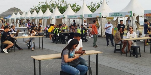 Kolaborasi Kemenkop Tampilkan Potensi UKM Ekspor di Ajang MotoGP Mandalika 2023