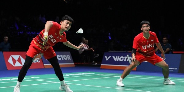 Denmark Open 2023, Ganda Putra Korsel Hentikan Leo/Daniel