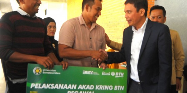 Bank BTN Salurkan Bantuan TJSL untuk USU