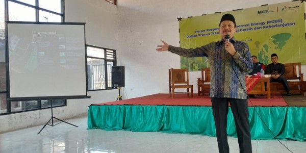 Amin Ak Dorong Pertamina Geothermal Energy Kembangkan Diversifikasi Sumber Energi Bersih