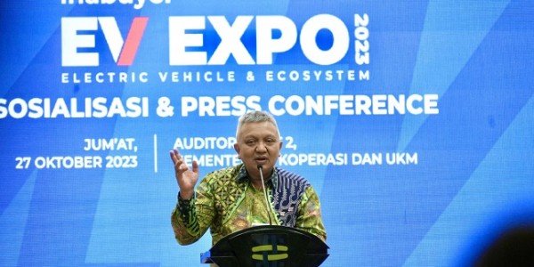 Sambut Inabuyer EV Expo 2023, Kemenkop Dukung Industri Sepeda Motor Listrik Lokal
