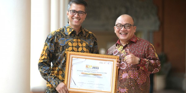 Bank BTN Raih Best Digital 5.0 Keterbukaan Informasi Publik