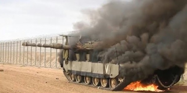Mantaap...Brigade Al Qassam Berhasil Ledakkan Empat Kendaraan Militer Israel