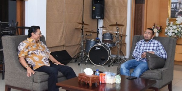 Bertemu Wagub Sumbar, Fadel Muhammad Puji Keberhasilan Pembangunan Di Ranah Minang