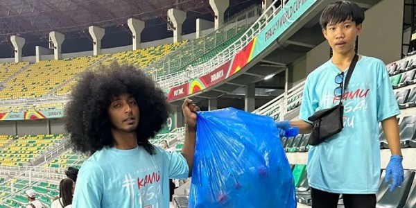 Keren...Suporter Indonesia Gelorakan 'Datang Bersih Pulang Bersih' Sepanjang Piala Dunia U-17