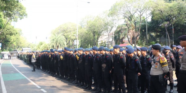 Amankan Penetapan Pasangan Capres-cawapres, 1.317 Personel Polisi Disiagakan