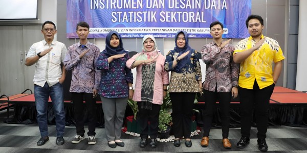 Diskominfosantik Kabupaten Bekasi Sosialisasikan Instrumen dan Desain Data Statistik Sektoral
