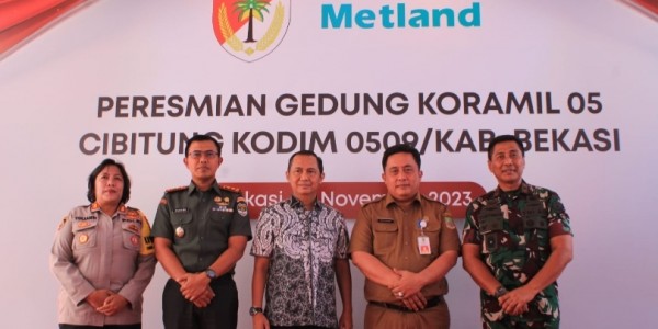 Koramil 05 Cibitung Bekasi Punya Gedung Baru di Perumahan Metland