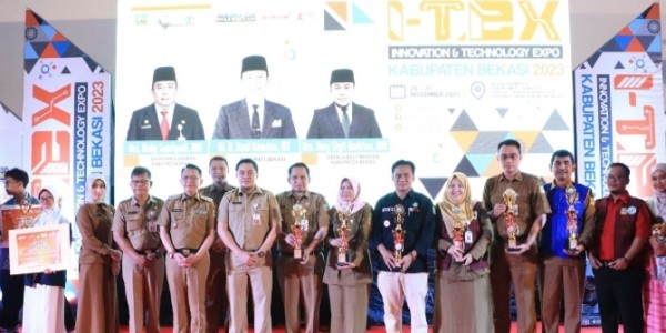 Ini Para Juara Lomba Inovasi dan Teknologi Expo Kabupaten Bekasi 2023