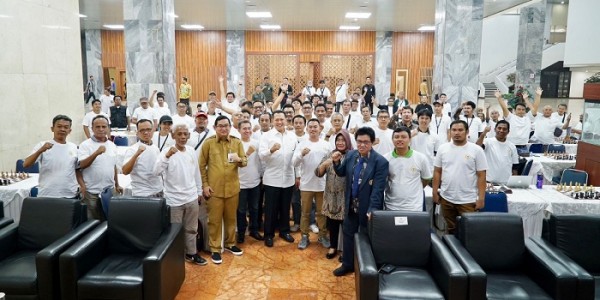 Bamsoet Gelar Turnamen Catur Antar Wartawan Tingkat Nasional Piala Ketua MPR RI