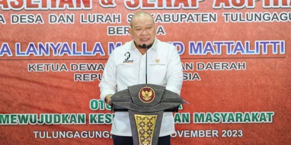 Kades di Tulungagung Ajukan Pembangunan Gedung SMA, LaNyalla: Pemerintah Wajib Hadir