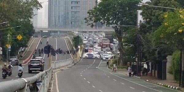 Deklarasi Pemilu Damai di KPU Hari Ini, Cek Rekayasa Lalu Lintas 
