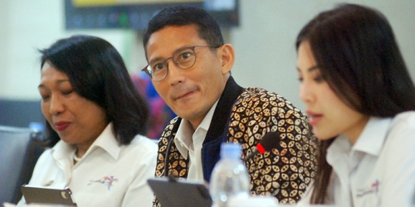 Menteri Parekraf  Raker Dengan Komite III DPD RI