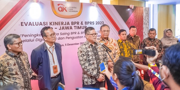 Begini Evaluasi Kinerja BPR dan BPRS se-Jatim Tahun 2023