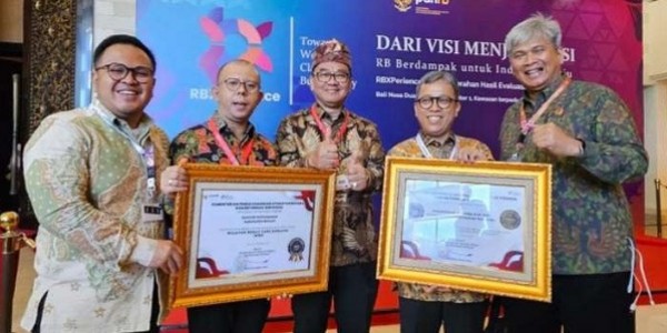 Sukses Terapkan Pelayanan Digital, Kantah Kabupaten Bekasi Raih Predikat WBK 2023 dari KemenPANRB