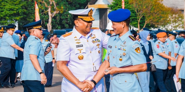 Wadan Kodiklatal Hadiri Sertijab Pangkoopsudnas dan Dankodiklat TNI AU