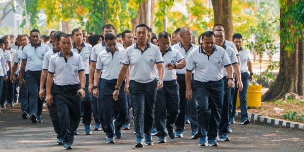 Cek Kondisi Sarpras, Dankodiklatal Tinjau Ksatrian Kodiklatal