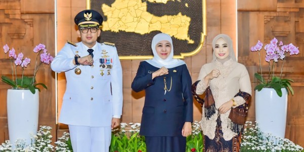 Ali Kuncoro Jadi Pj Walikota Mojokerto, Khofifah: Lanjutkan Program Pembangunan yang Inklusif
