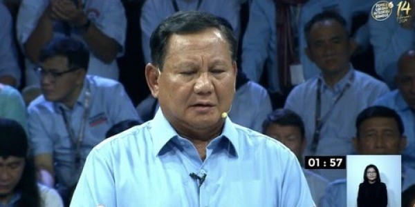 Prabowo: Saya Pertaruhkan Nyawa  untuk Membela HAM
