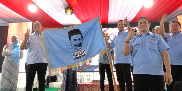 Relawan Nderek Guru (Ndaru) Deklarasi Dukung Prabowo-Gibran