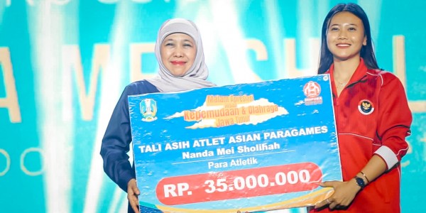 Apresiasi Insan Kepemudaan & Olahraga Berprestasi, Khofifah: Pengharum Nama Jatim di Kancah Global