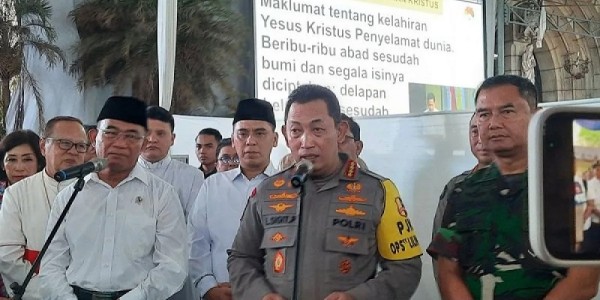 Kapolri Sebut Ada 18 Tersangka Teroris Telah Ditangkap Menjelang Natal