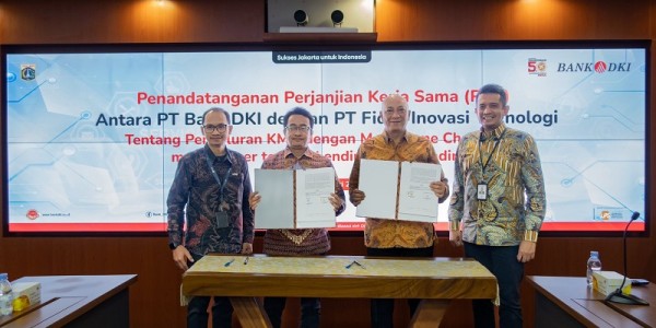 Hadirkan Kemudahan Penyaluran Kredit Bagi ASN, Bank DKI dan Fidac Inovasi Teknologi Jalin Kolaborasi 