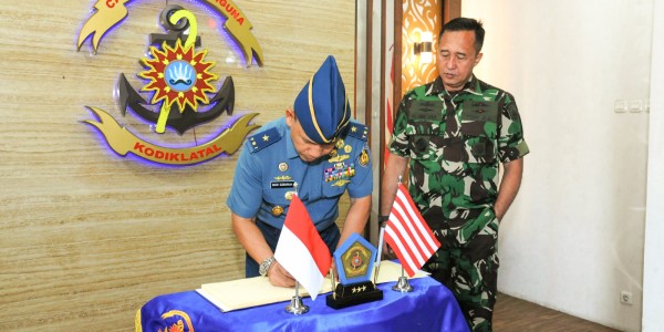 Pererat Kerja Sama, Dankodilatal Terima Kunker Kadiskual dan Dankoopskasel