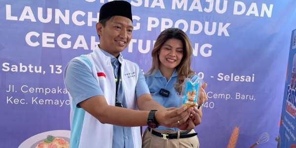 TKN Fanta Resmikan Dapur Indonesia Maju dan Luncurkan Produk Makanan Cegah Stunting
