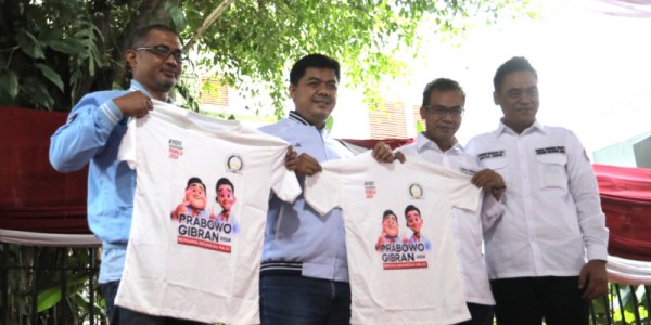 Penjahit Indonesia Raya Deklarasi Dukung Prabowo-Gibran