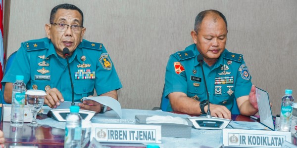 Kodiklatal Laksanakan Taklimat Awal Reviu LK TNI AL Semester II TA. 2023