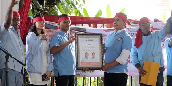 Ikatan Pemuda Pelajar Mahasiswa Laimu (IPPMAL) Dukung Prabowo-Gibran