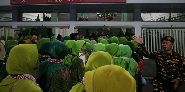 Ratusan Ribu Anggota Muslimat NU Ramaikan Harlah ke-78 di GBK