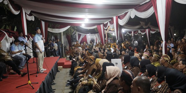 Paguyuban Pujakesuma (Putra Jawa Kelahiran Sumatera) Dukung Prabowo-Gibran