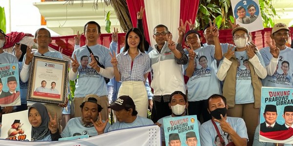 Relawan Pejuang 08 Deklarasi Dukung Prabowo-Gibran, Ingin Indonesia Makin Maju