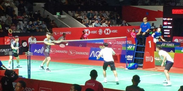Gutama/Pahlevi Tumbangkan Salah Satu Unggulan Korsel