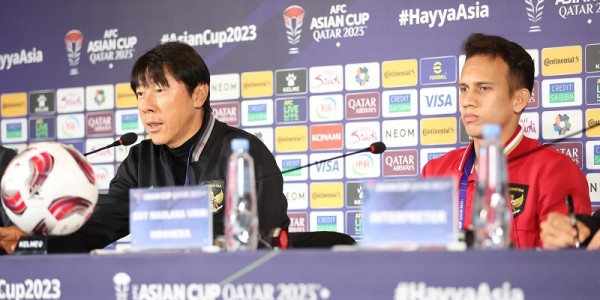 Hadapi Jepang, Shin Tae-yong  Berharap Squad Garuda Tampil Bagus