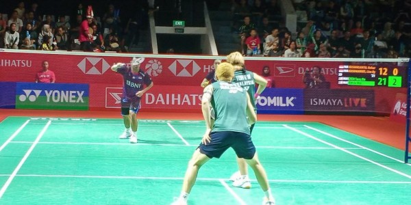 Gemuruh Penonton di Stadion Bikin Rehan/Lisa Tumbangkan Chen/Toh