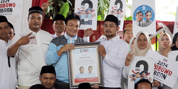 Barisan Santri Muda (Barista) Deklarasi Dukung Prabowo-Gibran