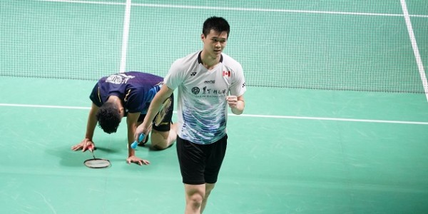 Brian Yang Hentikan Perjalanan Ginting  di Indonesia Master 2024