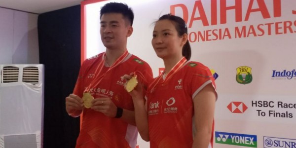 Zheng/Huang Juara Indonesia Master 2024 Sektor Ganda Campuran