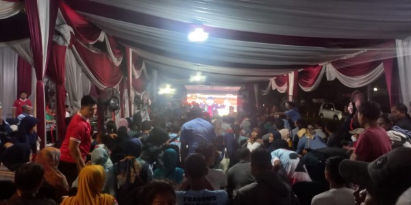 Nobar Indonesia vs Australia, Relawan Berharap Pemerintahan Prabowo-Gibran Majukan Sepak Bola Tanah Air 