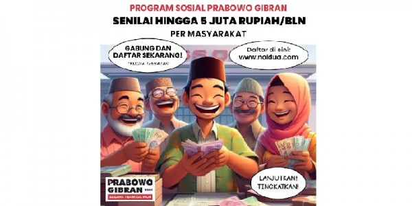 TKN Tegaskan Program Sosial Prabowo-Gibran Noldua.com adalah Hoaks dan Fitnah 