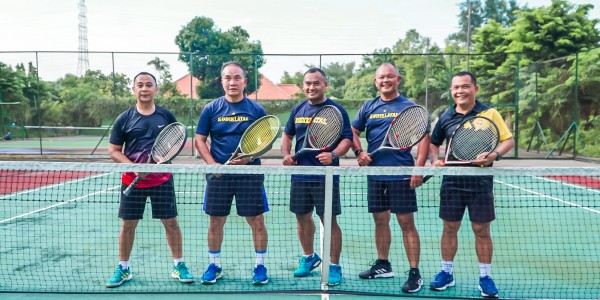 Jaga Stamina, Dankodiklatal Ajak Prajuritnya Bermain Tenis