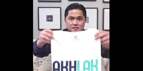 Malu dengan Tagline AKHLAK, Erick Thohir Harusnya Mundur dari Kabinet