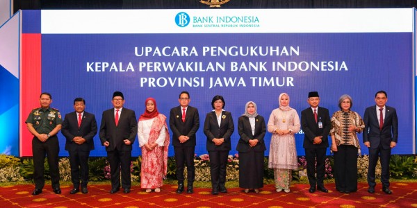 Erwin Gunawan Hutapea Dikukuhkan Sebagai Kepala KPw BI Jatim