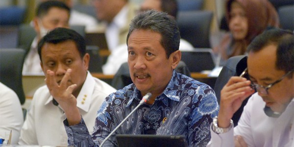 Menteri Kelautan Raker dengan Komisi IV DPR RI